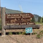 Sign for Methow Valley Elementary School.