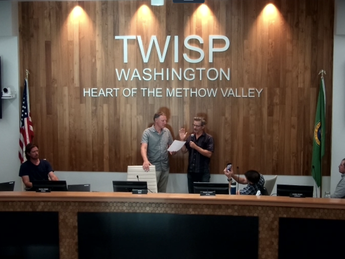 McGuire Assumes Twisp Council Seat
