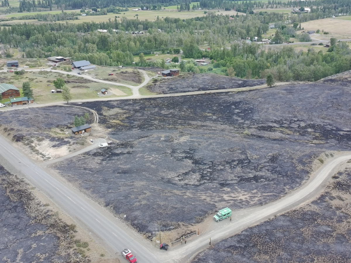 Hamilton Fire Progression Stopped; Crews Working Through the Night