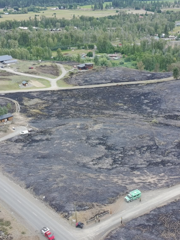Hamilton Fire Progression Stopped; Crews Working Through the Night